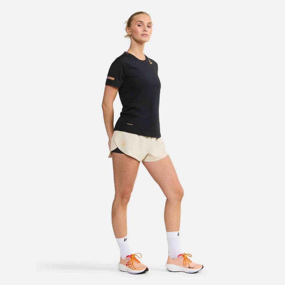 Craft PRO Hypervent Tee 2 W - Black - SAMPLE DROP
