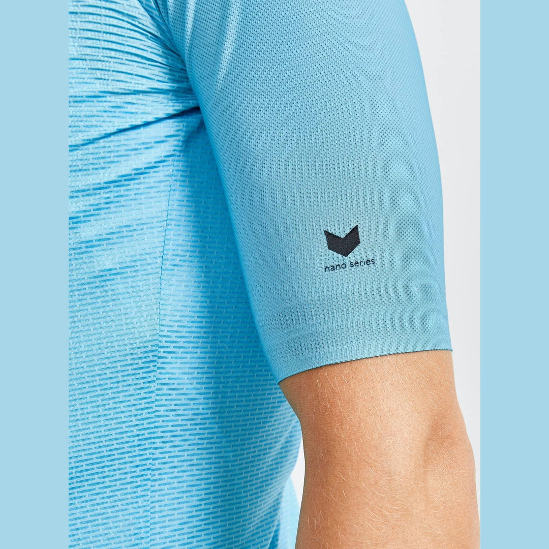 Craft PRO Nano Cycling Jersey Men’s Blue Fit Cycling Jersey - SAMPLE DROP