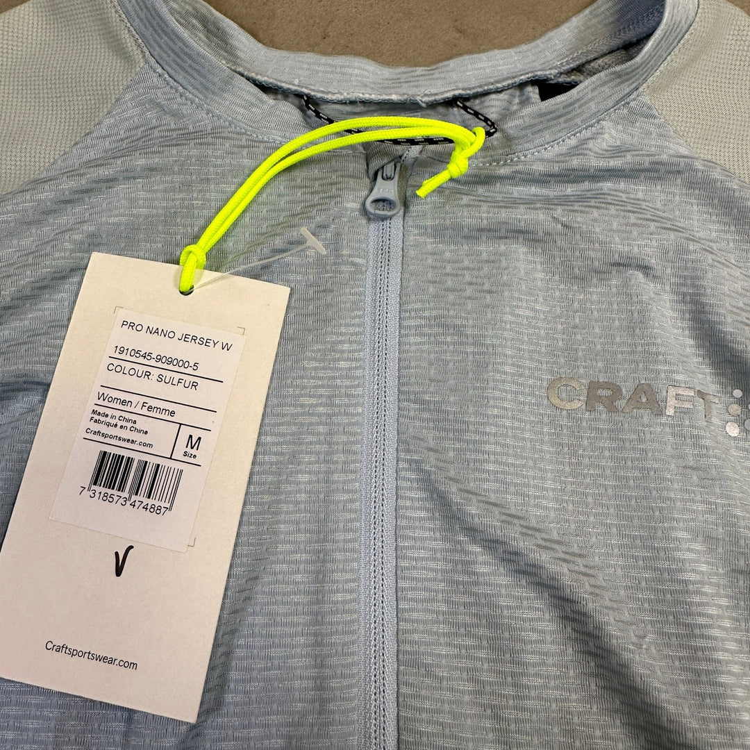 Craft Pro Nano Jersey Women – Lightweight Race - Fit Cycling Top - SAMPLE DROP