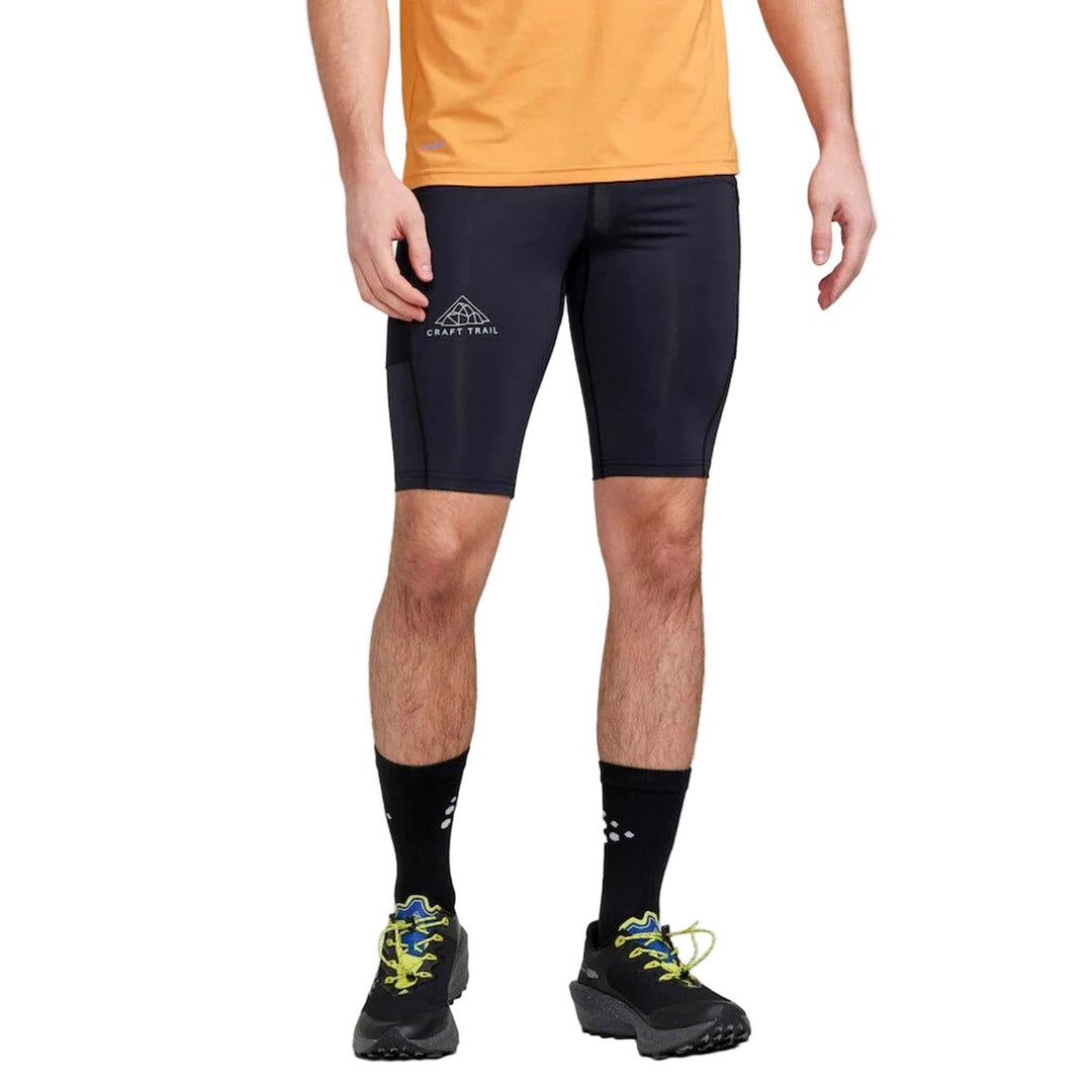 Craft PRO Trail Short Tights 2 Men Black M - SAMPLE DROP
