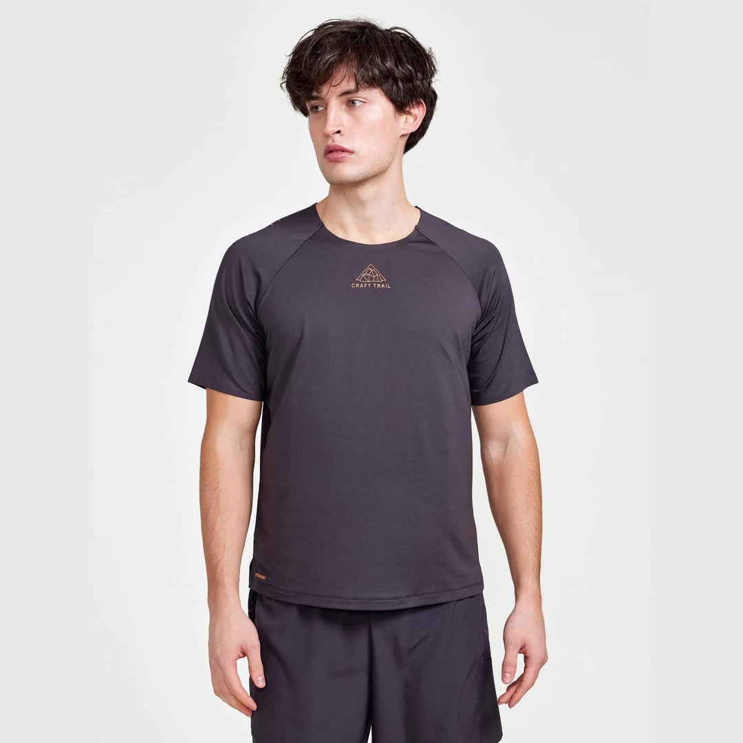 Craft PRO Trail SS Tee M - Slate - SAMPLE DROP
