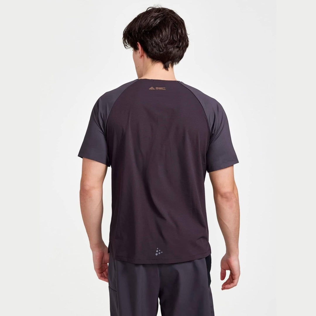 Craft PRO Trail SS Tee M - Slate - SAMPLE DROP