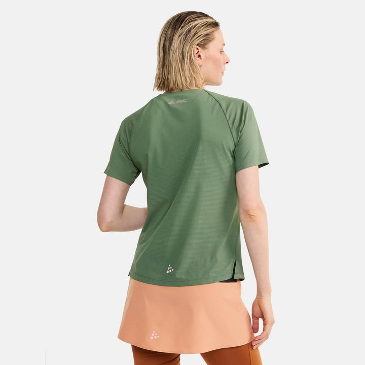 Craft PRO Trail SS Tee W - Thyme - SAMPLE DROP