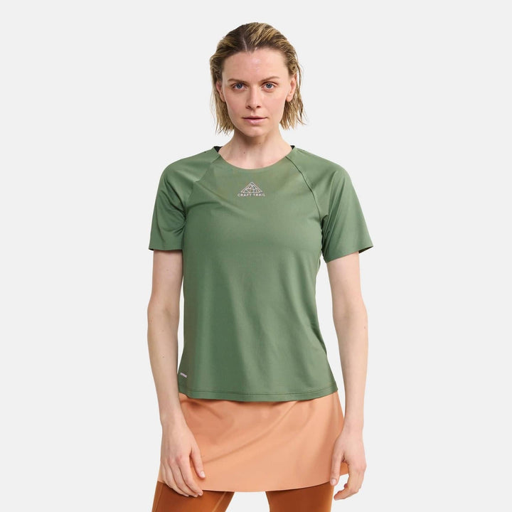 Craft PRO Trail SS Tee W - Thyme - SAMPLE DROP