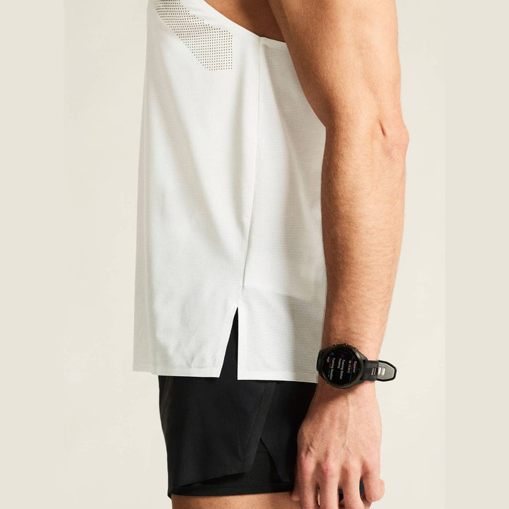 Craft Race Day 2 Singlet Men White M - SAMPLE DROP