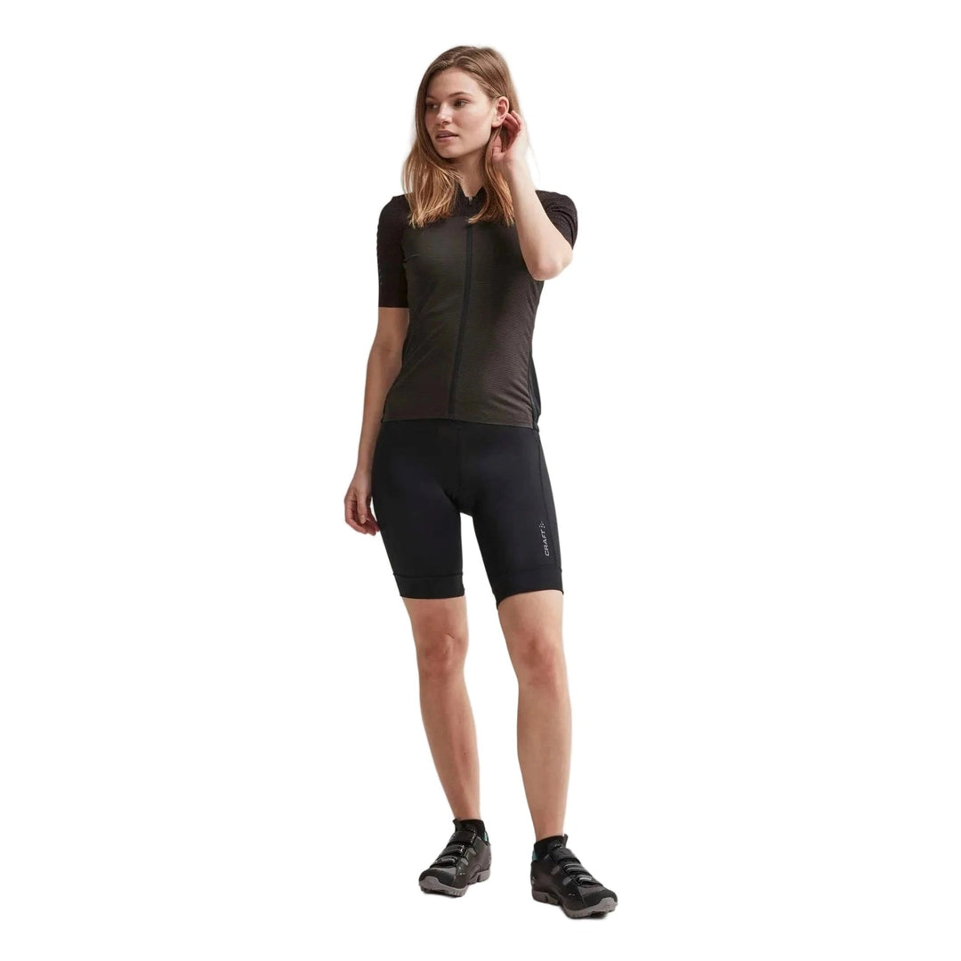 Craft Rise Shorts Women Black XS - SAMPLE DROP