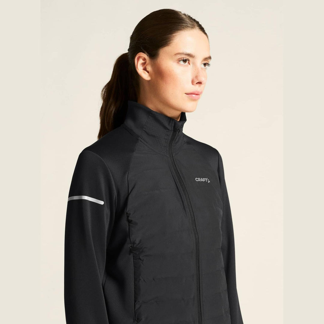 Craft SubZ 4 Jacket Black Women’s Thermal Running Jacket - SAMPLE DROP
