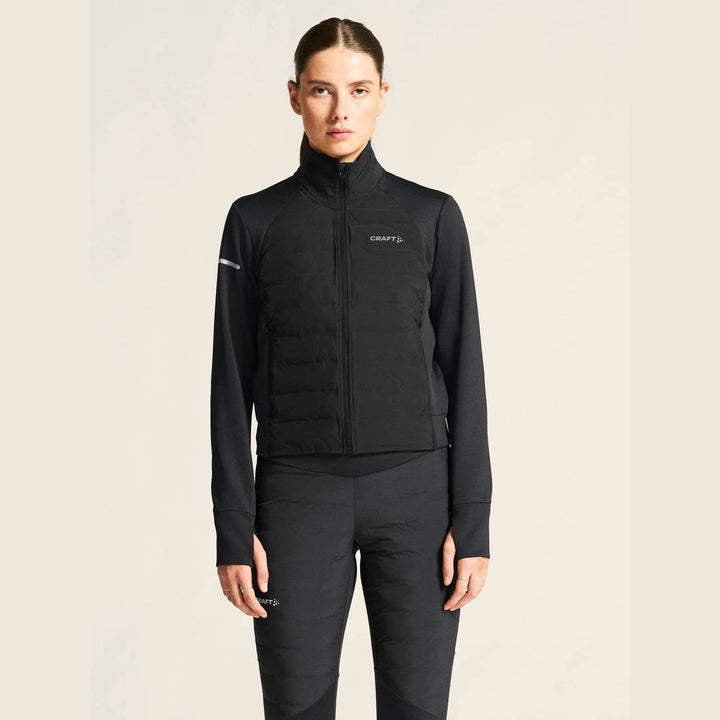 Craft SubZ 4 Jacket Black Women’s Thermal Running Jacket - SAMPLE DROP