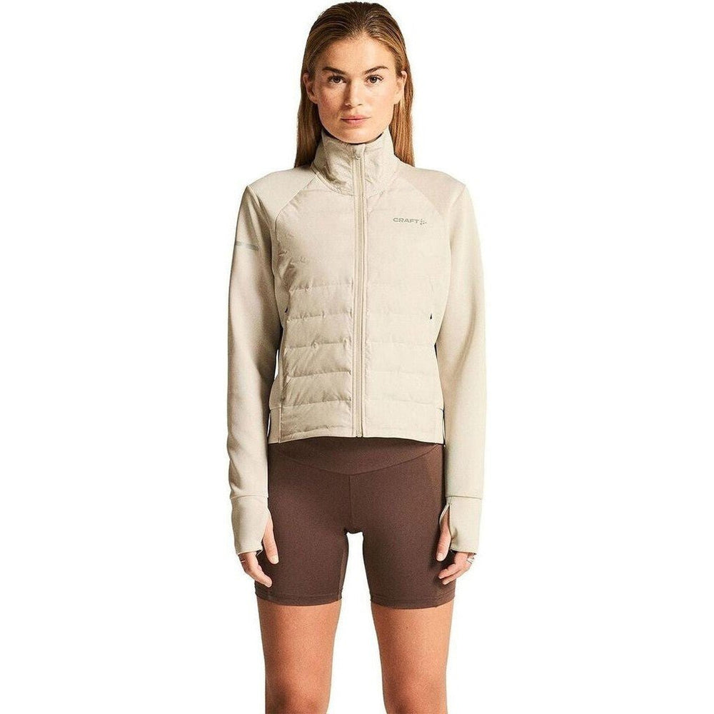 Craft SubZ 4 Jacket Plaster – Women’s Thermal Running Jacket - SAMPLE DROP