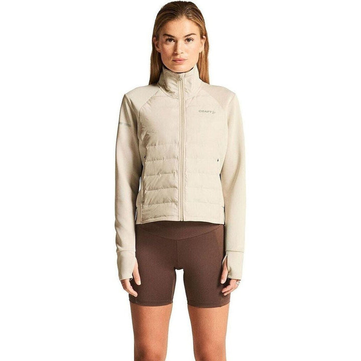 Craft SubZ 4 Jacket Plaster – Women’s Thermal Running Jacket - SAMPLE DROP
