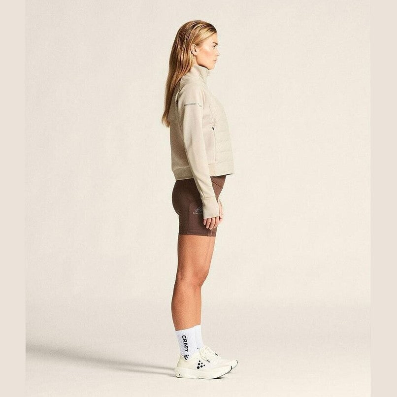 Craft SubZ 4 Jacket Plaster – Women’s Thermal Running Jacket - SAMPLE DROP