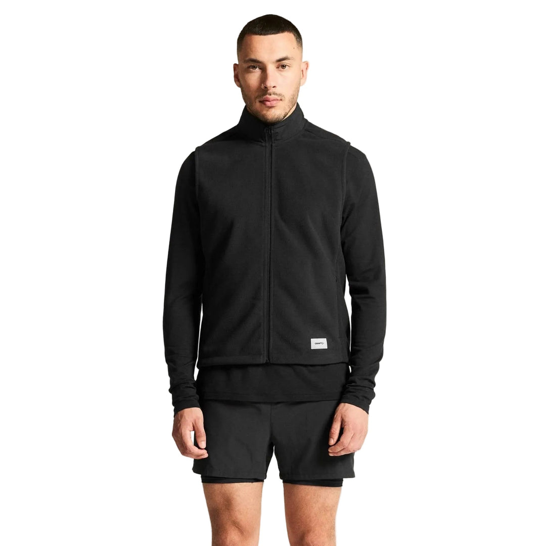 Craft SubZ Fleece Running Vest Men’s Black M - SAMPLE DROP