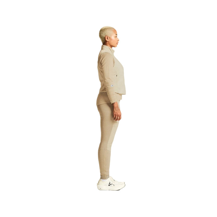 Craft SubZ Fleece Women’s Running Vest Plaster - SAMPLE DROP
