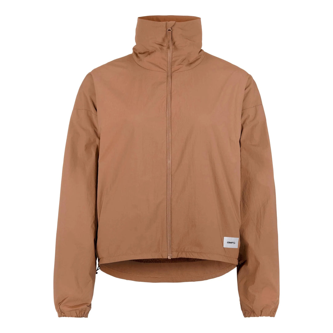 Craft SubZ Women’s Lightweight Thermal Running Brown Jacket - SAMPLE DROP