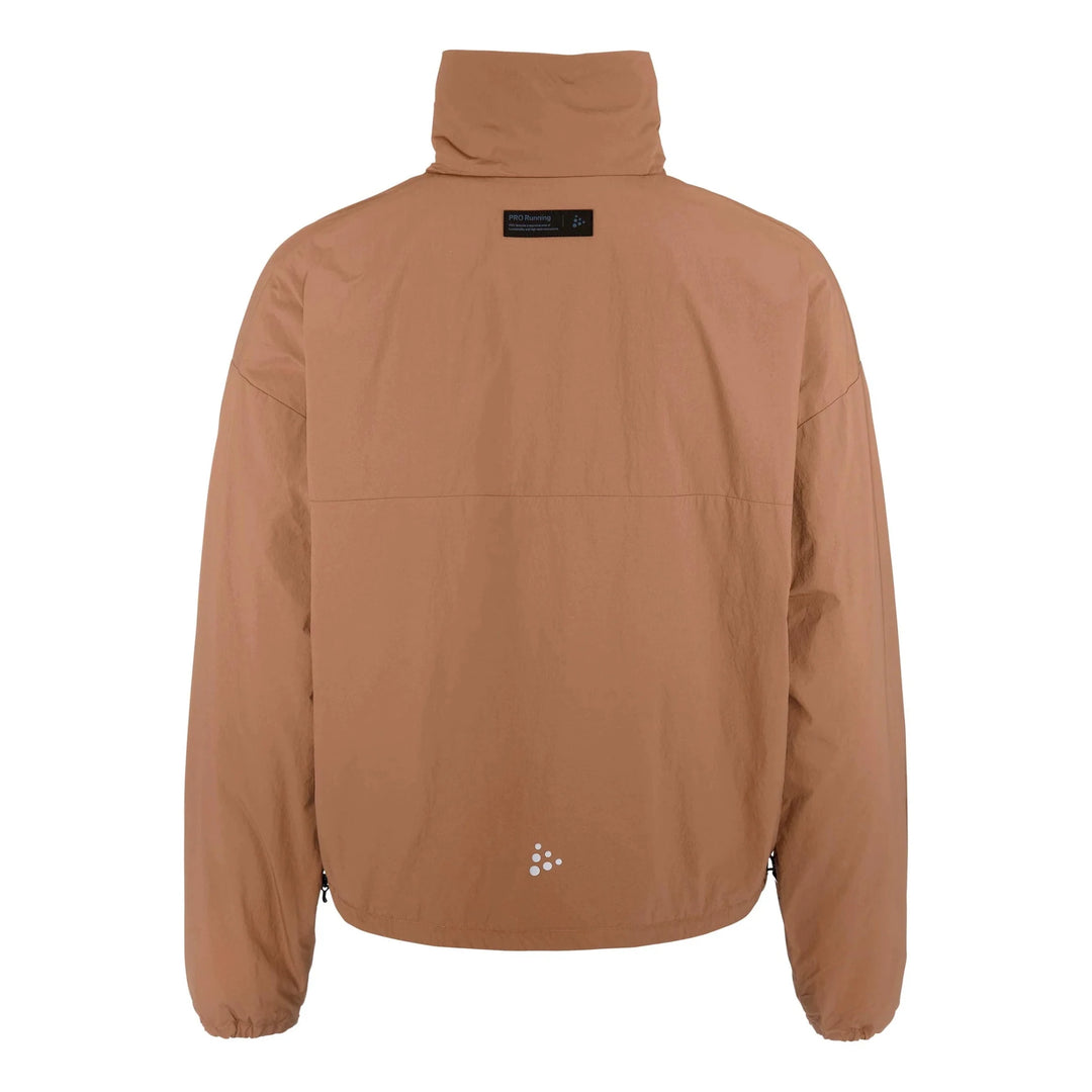 Craft SubZ Women’s Lightweight Thermal Running Brown Jacket - SAMPLE DROP
