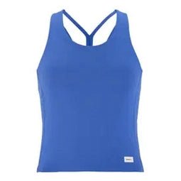 Craft Womens Collective Cropped Singlet | Ink Blue - SAMPLE DROP