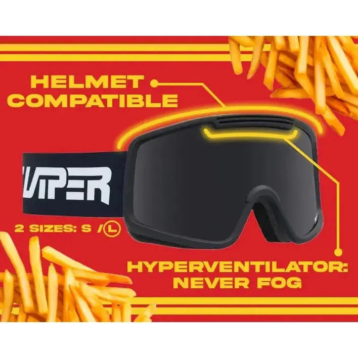 THE CARNIVORE FRENCH FRY GOGGLE -  Pit Viper -  SAMPLE DROP