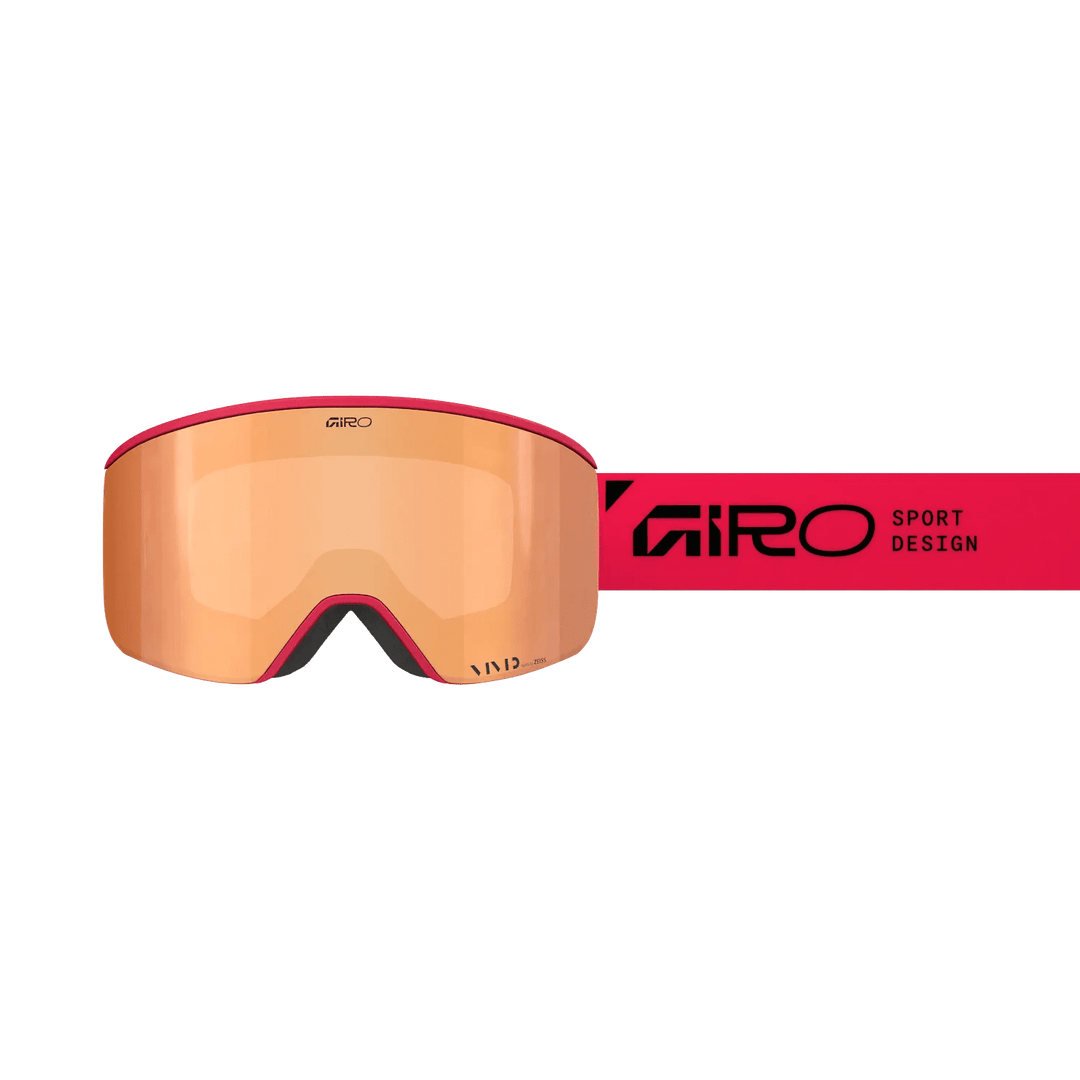 Giro Axis Red Vivid Cooper Goggle - SAMPLE DROP