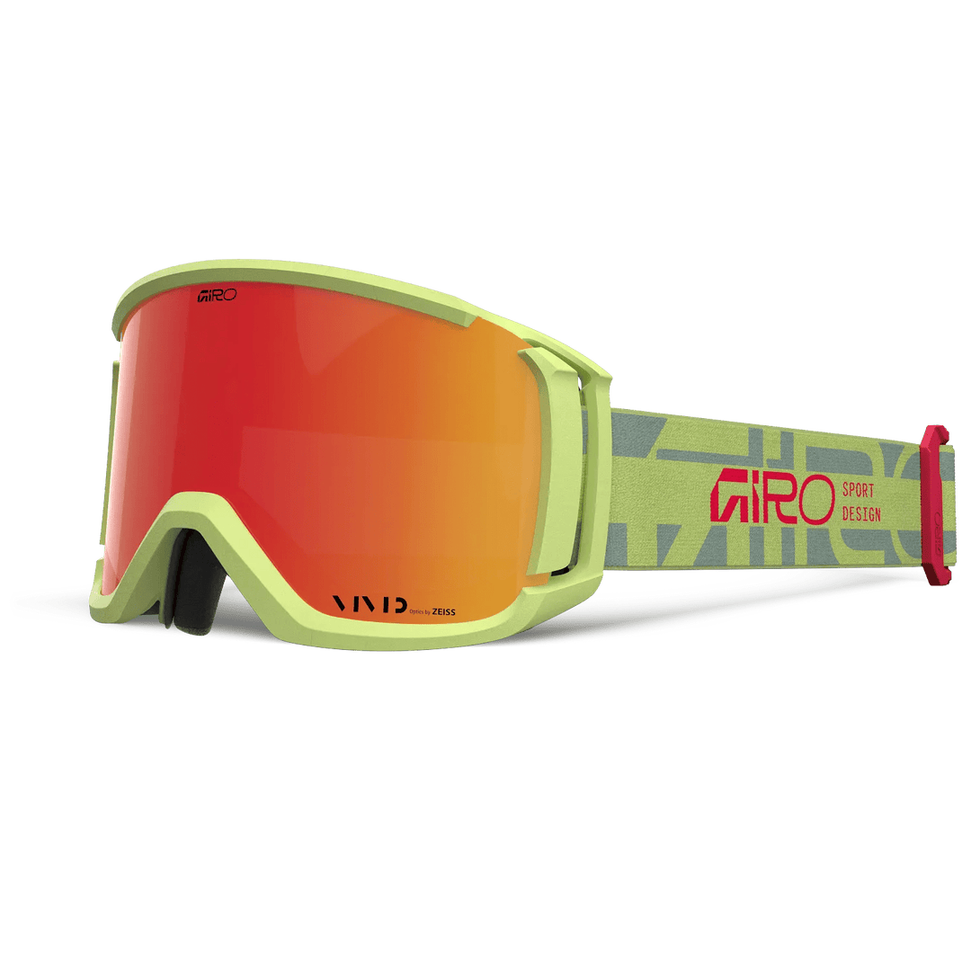 Giro Revolt Green Burst Goggle - SAMPLE DROP
