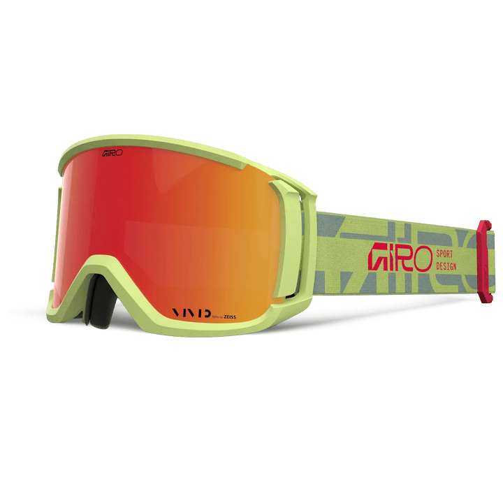 Giro Revolt Green Burst Goggle - SAMPLE DROP