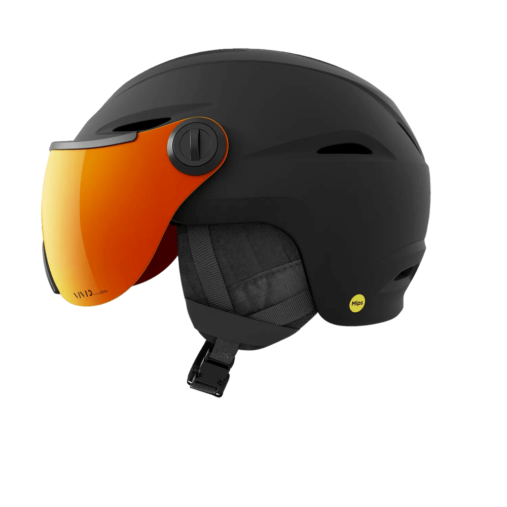 Giro Vue Mips Helmet – Matte Black / Vivid Ember - SAMPLE DROP