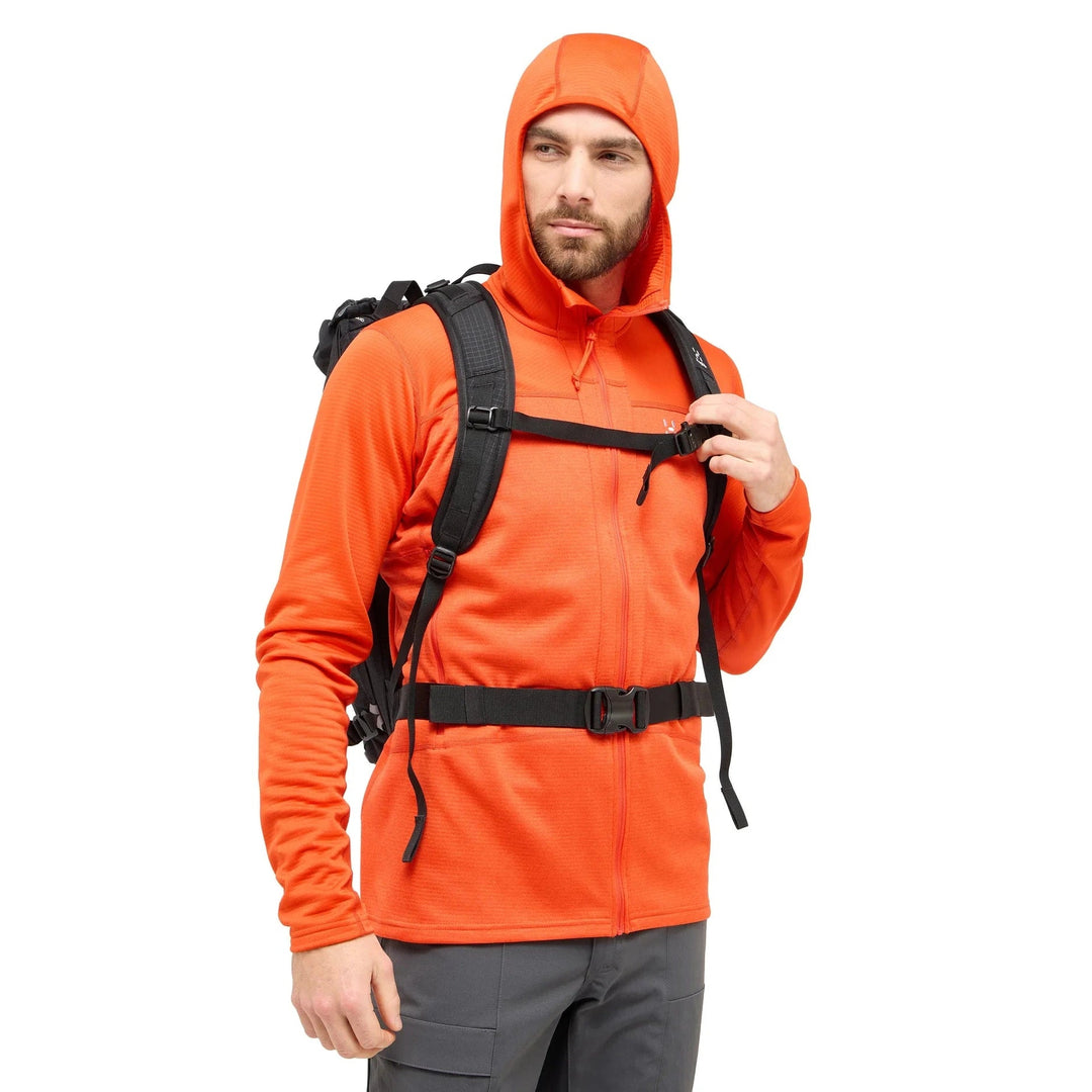 Haglöfs ROC Flash Mid Hood Men – Technical Stretch Midlayer - SAMPLE DROP