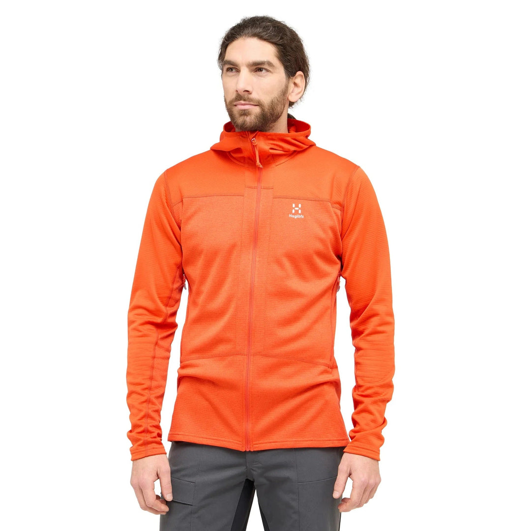 Haglöfs ROC Flash Mid Hood Men – Technical Stretch Midlayer - SAMPLE DROP