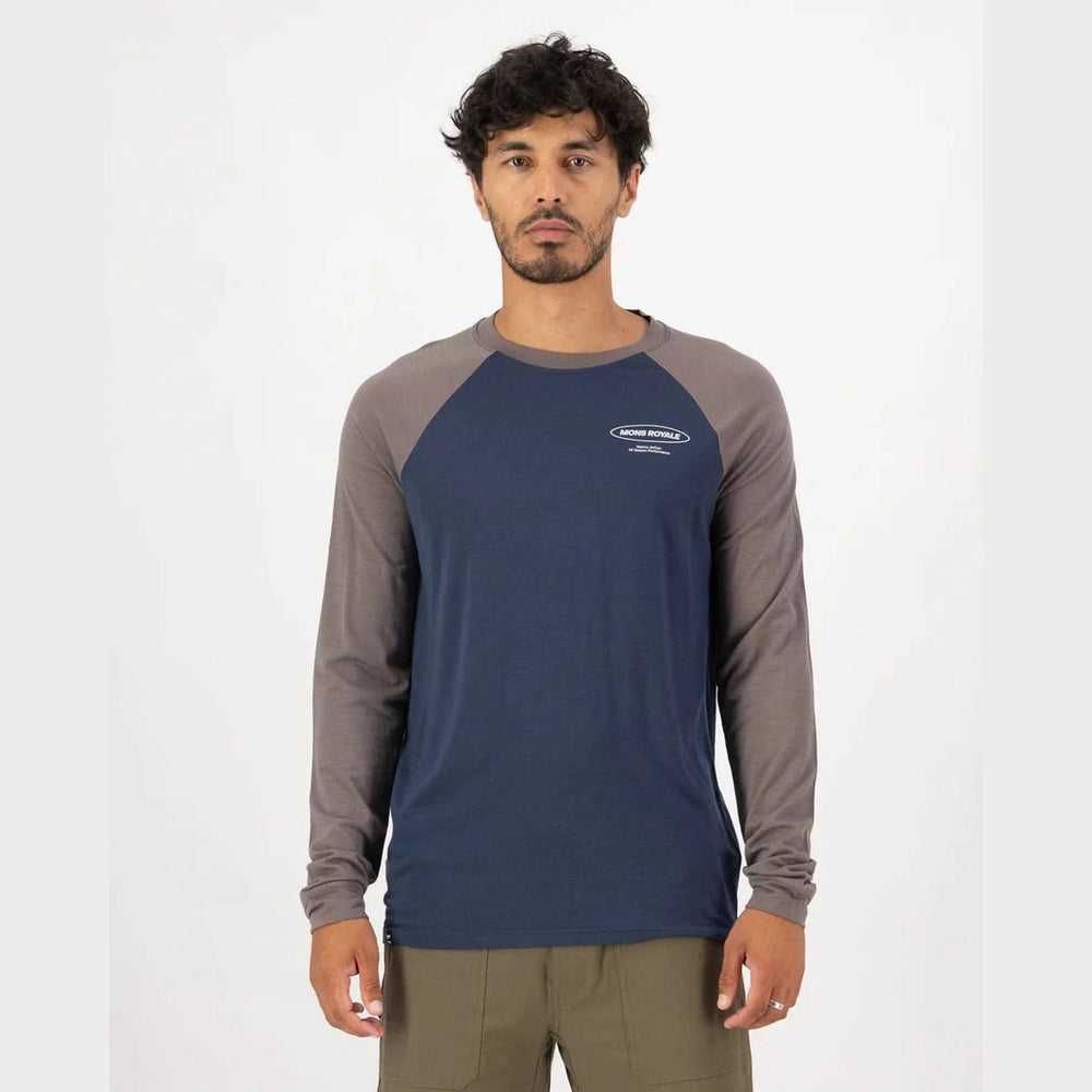 Icon Mens Raglan LS T-shirt - SAMPLE DROP