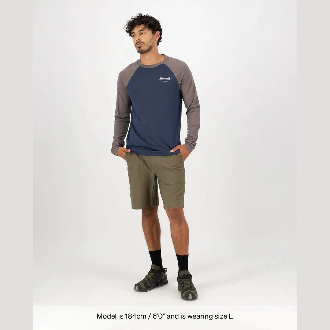 Icon Mens Raglan LS T-shirt - SAMPLE DROP