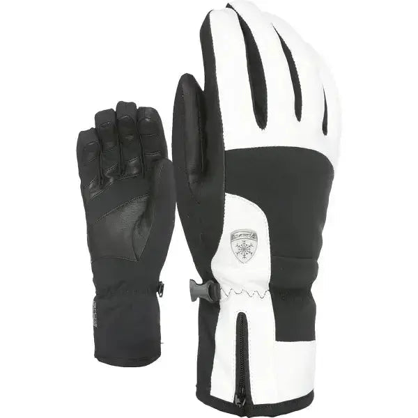 LEVEL IRIS W GLOVES - BLACK/WHITE - SAMPLE DROP