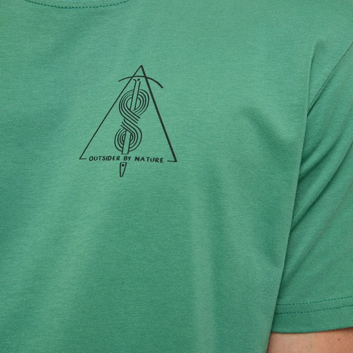 Outsider By Nature Printed Tee - SAMPLE DROP