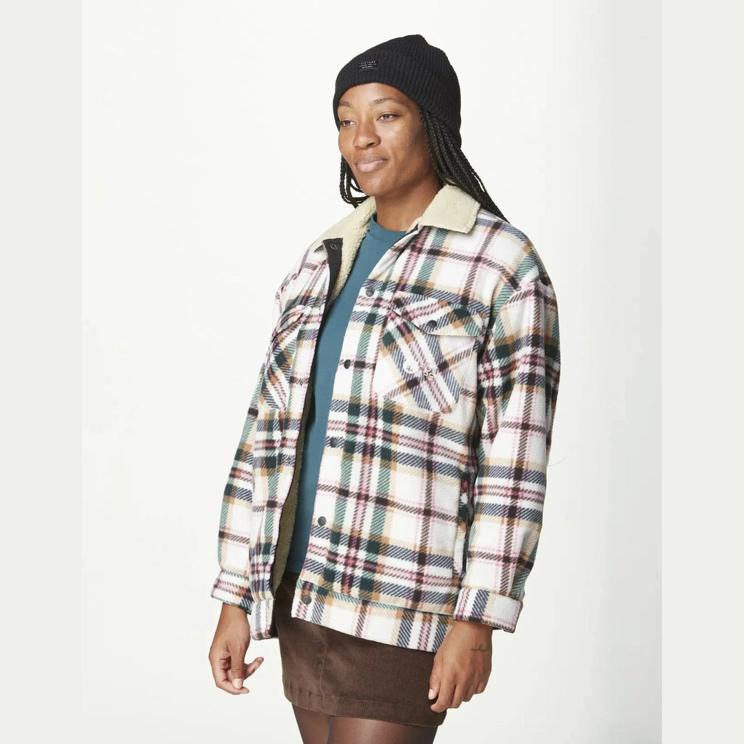 Picture Organic Clothing Gaiby Jacket - Pearl Gray Print - SAMPLE DROP