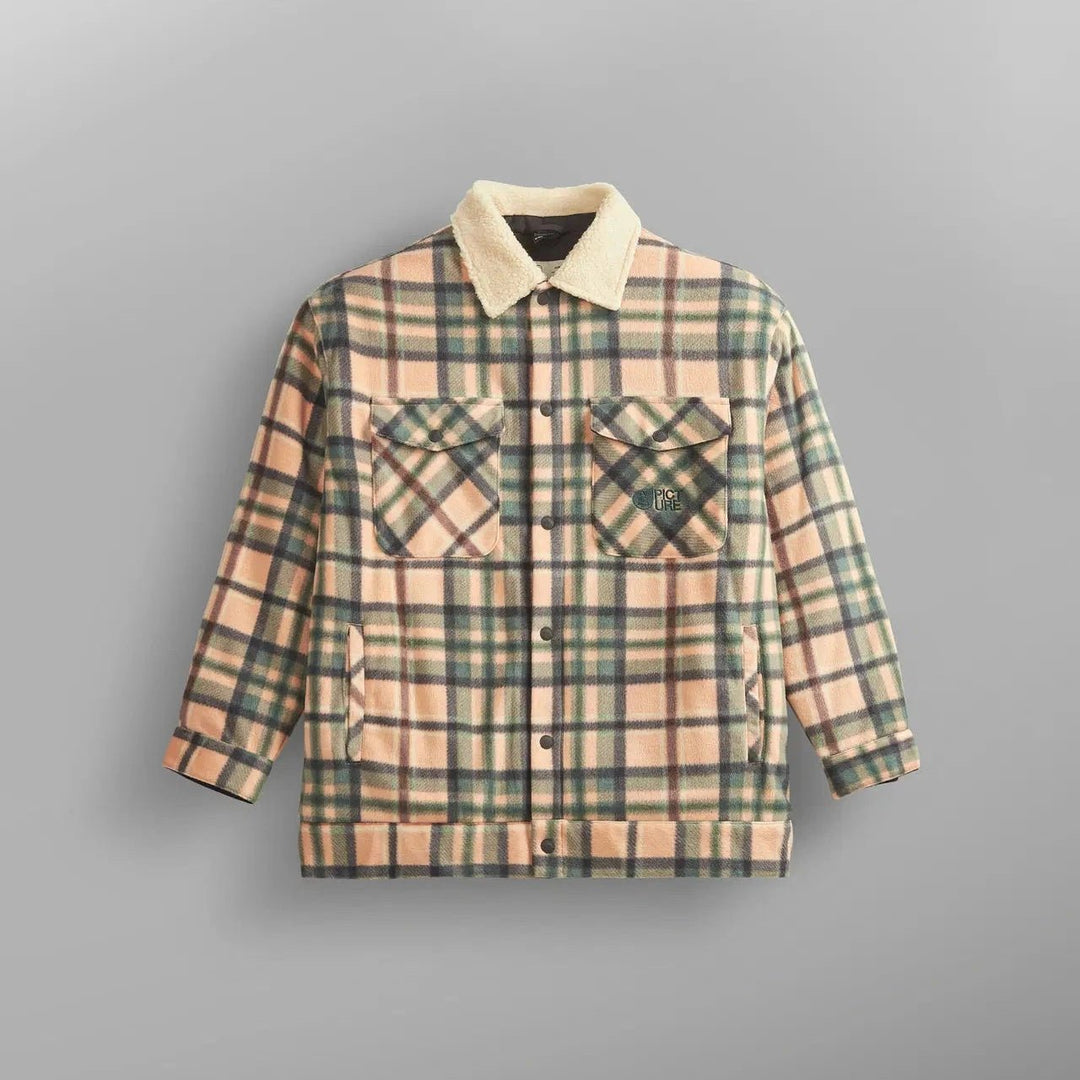 Picture Organic Clothing Gaiby Jacket - Plaid Toast - SAMPLE DROP