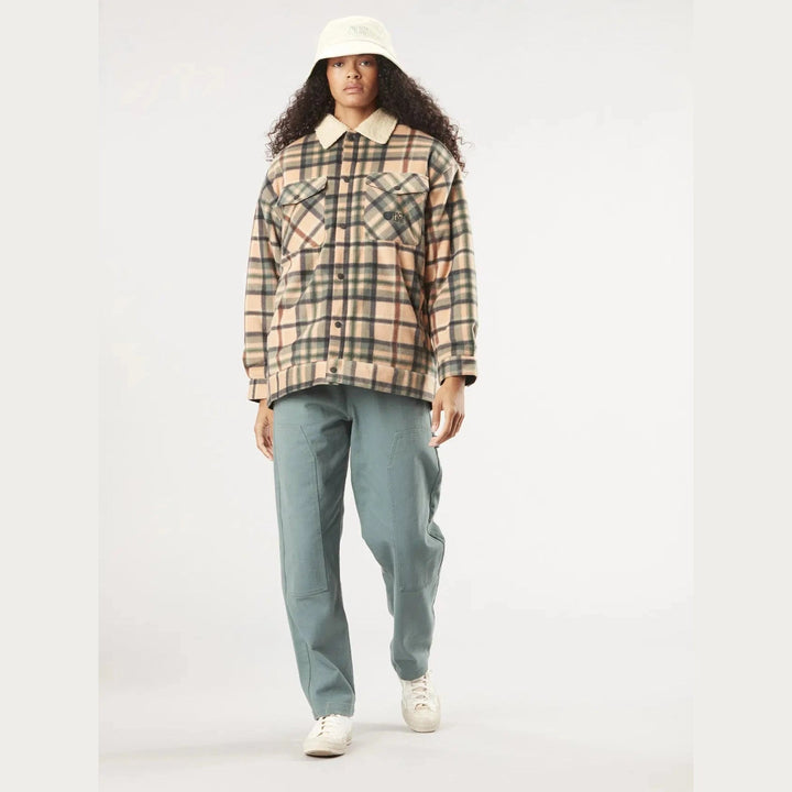 Picture Organic Clothing Gaiby Jacket - Plaid Toast - SAMPLE DROP