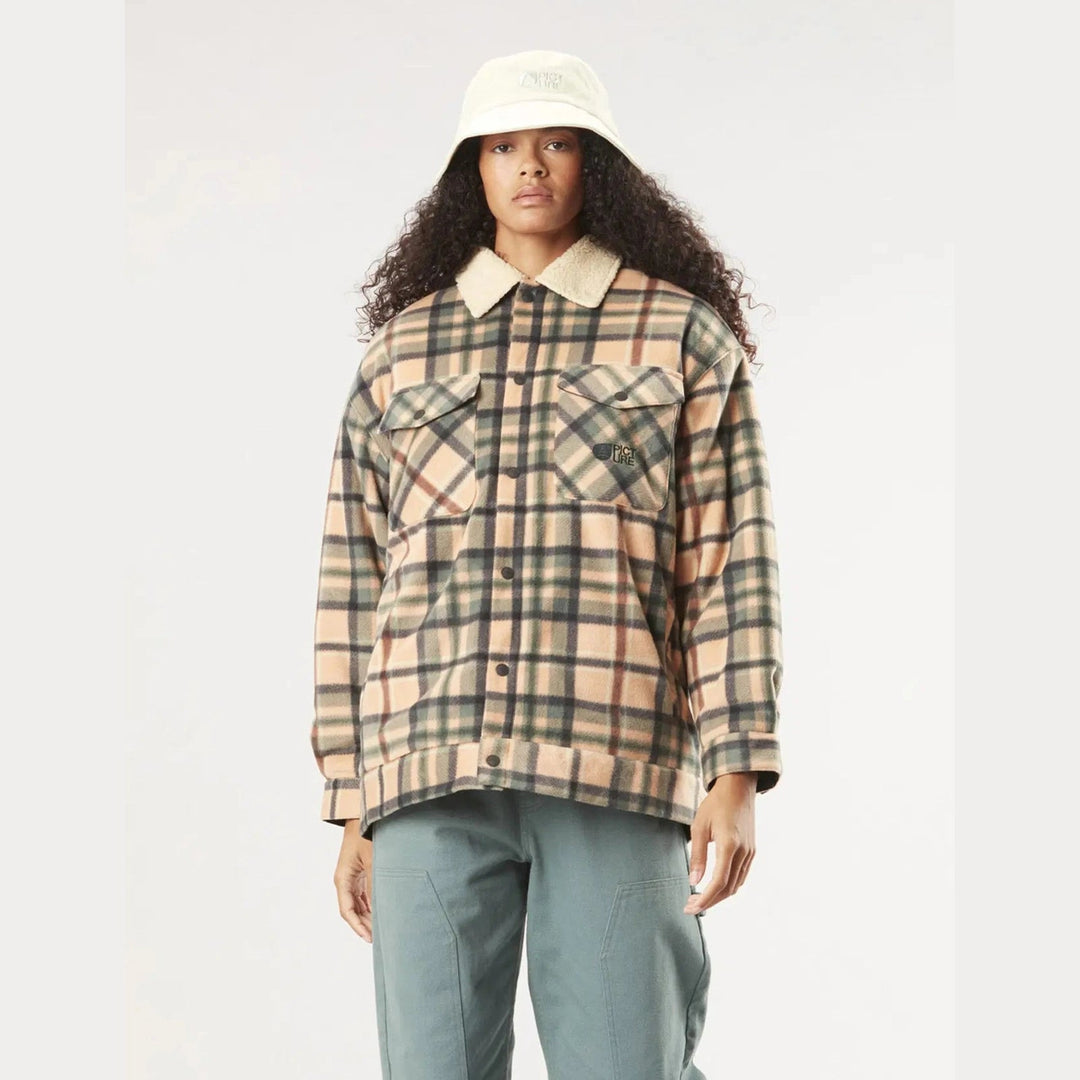 Picture Organic Clothing Gaiby Jacket - Plaid Toast - SAMPLE DROP