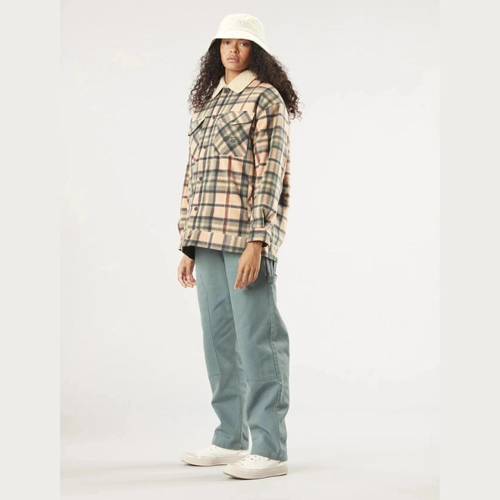 Picture Organic Clothing Gaiby Jacket - Plaid Toast - SAMPLE DROP