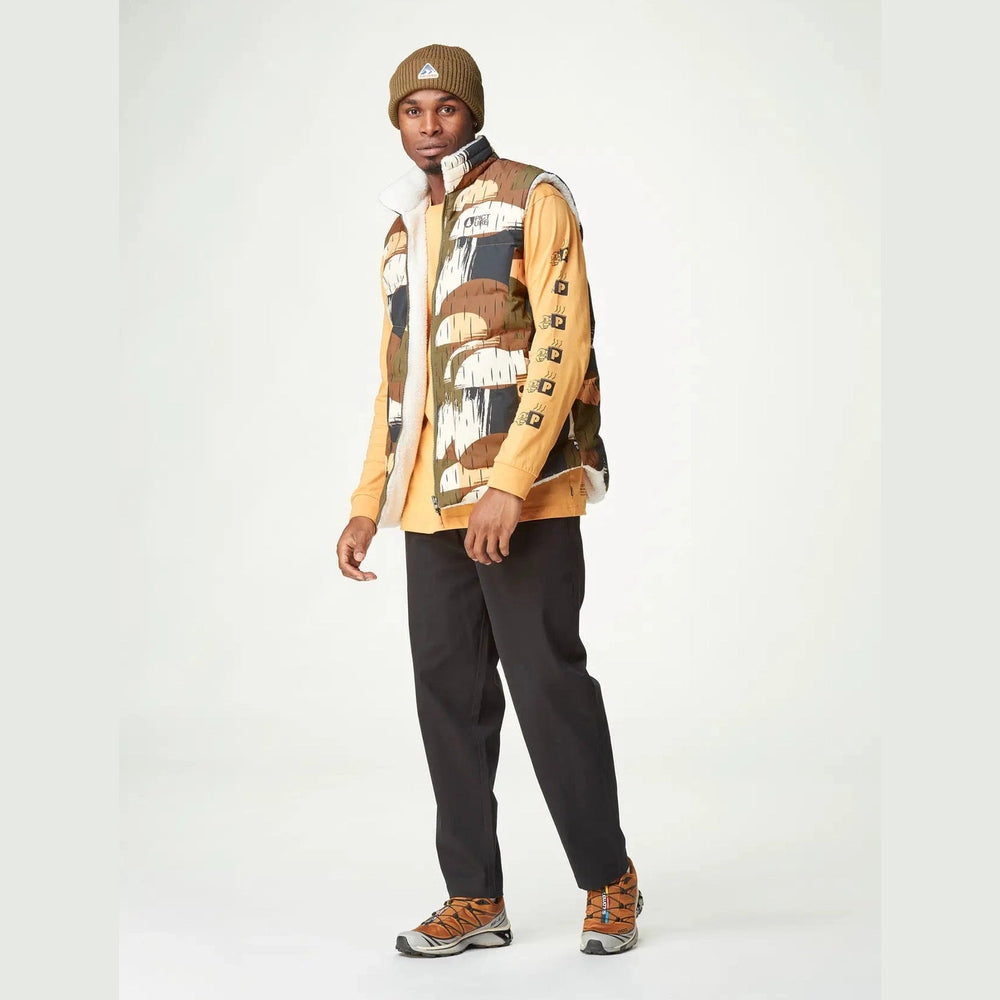 Picture Organic Clothing Russello Vest - Arashi Camo Print - SAMPLE DROP