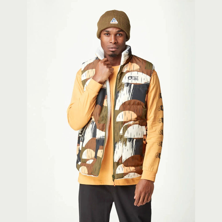 Picture Organic Clothing Russello Vest - Arashi Camo Print - SAMPLE DROP