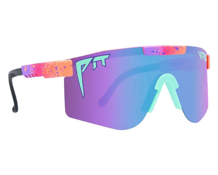 Pit Viper Copacabana Original Sunglasses – Wide / Polarised Blue-Purple - SAMPLE DROP