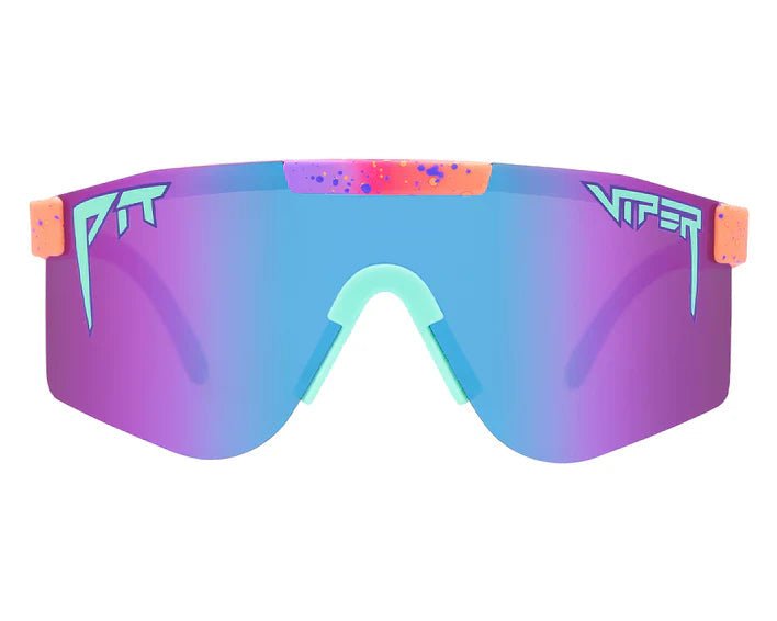 Pit Viper Copacabana Original Sunglasses – Wide / Polarised Blue-Purple - SAMPLE DROP