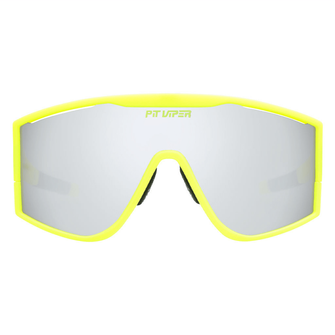 Pit Viper Hot Dogger Try-Hard Sunglasses – Silver - SAMPLE DROP