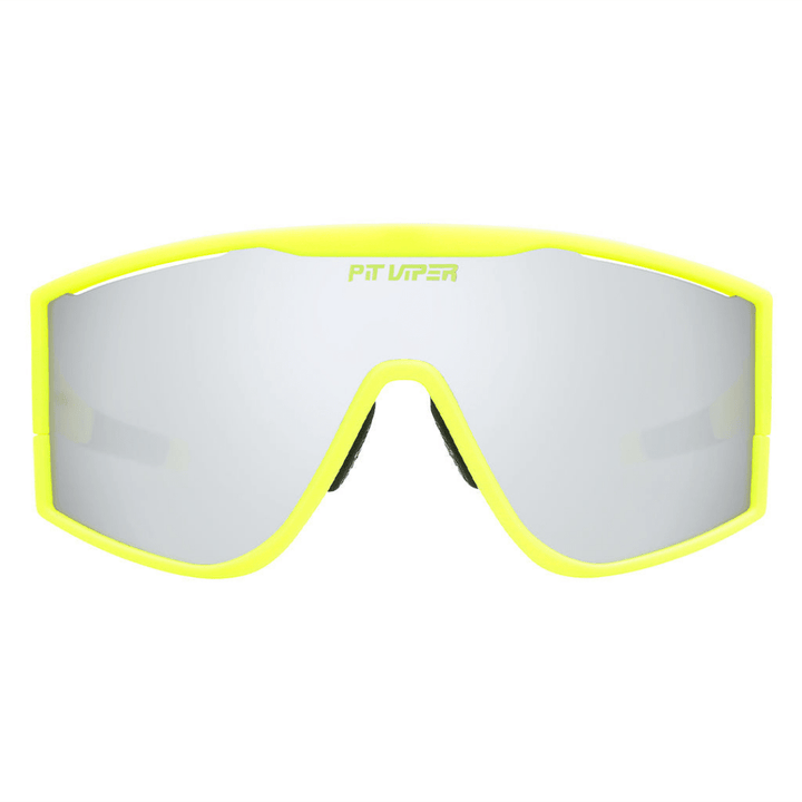 Pit Viper Hot Dogger Try-Hard Sunglasses – Silver - SAMPLE DROP