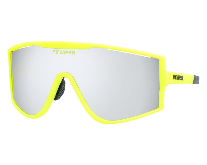 Pit Viper Hot Dogger Try-Hard Sunglasses – Silver - SAMPLE DROP