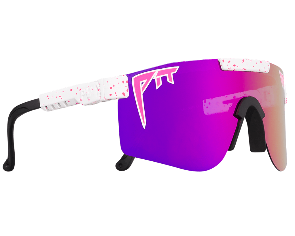 Pit Viper LA Brights Original Sunglasses – Wide / Polarised Pink - SAMPLE DROP