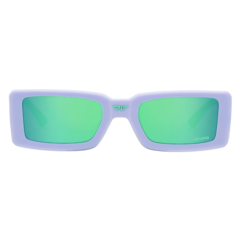 Pit Viper Moontower Low Bones Sunglasses – Blue-Green - SAMPLE DROP