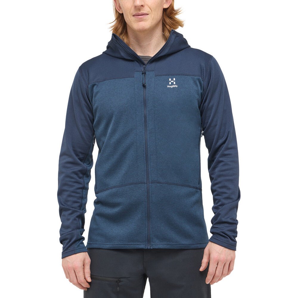 ROC Flash Mid Hood - Tarn Blue - SAMPLE DROP