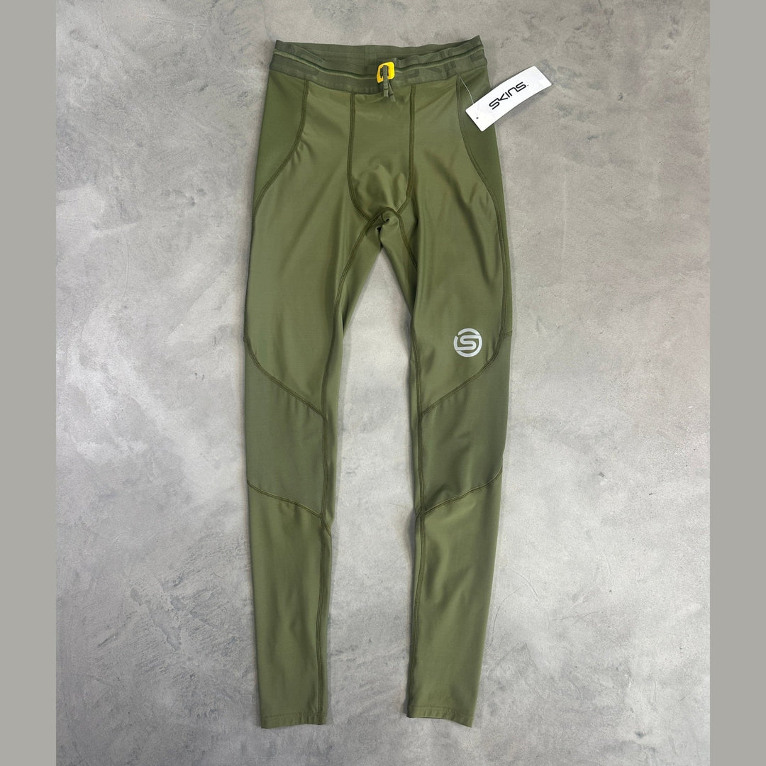 SKINS Series-3 Men's Long Tights – Khaki - SAMPLE DROP