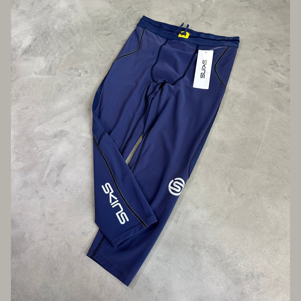 SKINS Series-3 Men's Thermal 3/4 Tights – Navy Blue - SAMPLE DROP