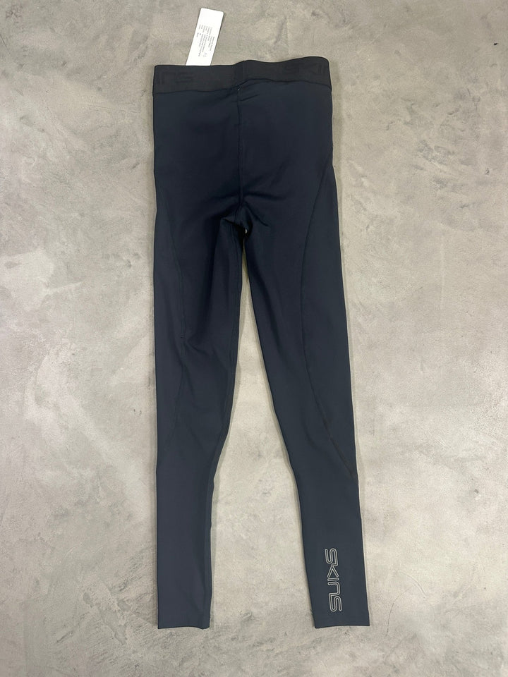SKINS Series-3 Men’s T&amp;R 2-in-1 Long Tights – Black - SAMPLE DROP