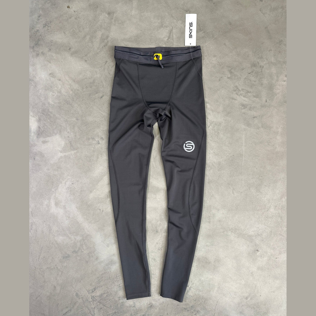 SKINS Series-3 Men's T&R Long Tights – Charcoal - SAMPLE DROP